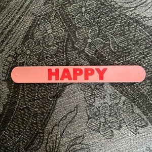 HAPPY slap bracelet
